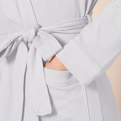 Amazon Essentials Women's Lightweight Waffle Full-Length Bath Robe (Available in Plus Size)