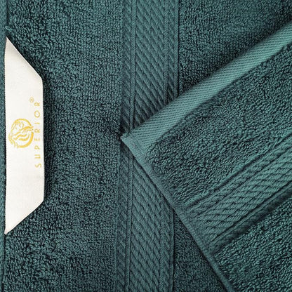 Superior Egyptian Cotton 800 GSM Plush & Absorbent, 9 Piece Set, Teal | Quick Dry, Soft Luxury Towel Set, Bath Essentials, Guest Bath, Spa, 3 Bath, 3 Hand, 3 Face Towel, Madeline Towels