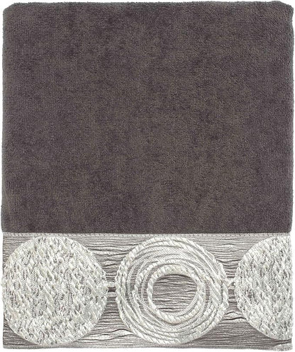 Avanti Linens Galaxy Hand Towel, Granite,19332GTE
