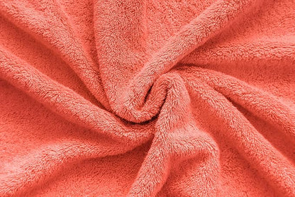 American Veteran Towel, 100% Cotton Turkish 6 Piece Towel Set, Luxury Towels Set of 6 for Bathroom Essentials, 2 Bath Towels 2 Hand Towels 2 Washcloths, Coral