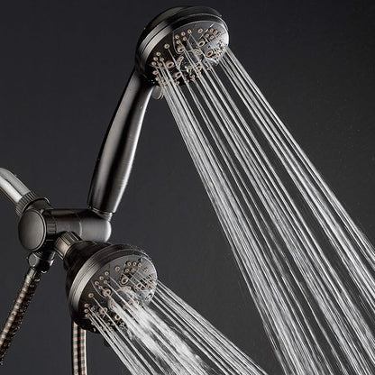AquaDance Oil Rubbed Bronze High Pressure 3-Way 48-Setting Rain/Handheld Shower Head Combo – Angle Adjustable, Anti-Clog Jets, Tool-Free Installation-USA Standard Certified/Top U.S. Brand | Enjoy Two 6-Setting Rain & Hand Showerheads Separately or Toge...