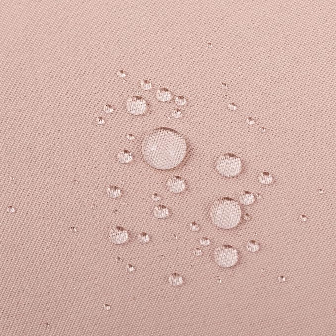 ALYVIA SPRING Waterproof Fabric Shower Curtain or Liner Blush Pink, 72x72 | 3 Magnets, Soft Cloth & Hotel Quality, Machine Washable, Light-Weight, Standard Size