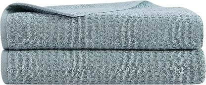 Tommy Bahama - Bath Towels, Highly Absorbent & Soft Bathroom Essentials, Low Linting & Fade Resistant, Oeko-Tex Certified (Northern Pacific Turquoise, 2-Piece)