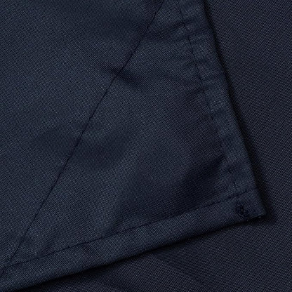 N&Y HOME Fabric Shower Curtain or Liner 36 x 72 Inches Stall Size, Navy | Hotel Quality, Bottom Magnets, Washable, Water Repellent, 36x72 Cloth Shower Curtain with Grommets for Bathroom Stall