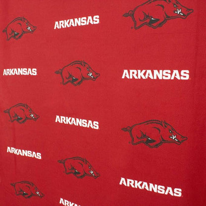 Everything Comfy NCAA Arkansas Razorbacks Bright and Colorful Shower Curtain Cover 70" x 72"