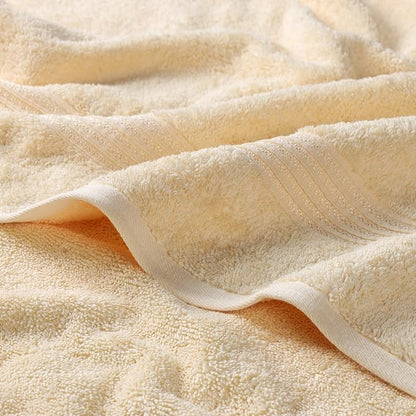 Superior Egyptian Cotton 8-Piece Towel Set, Assorted Towels for Home Bathroom, Guest Bath Decor Essentials, Includes 2 Bath, 4 Hand, 2 Face Towels/Washcloths, Quick Dry, Absorbent, Canary