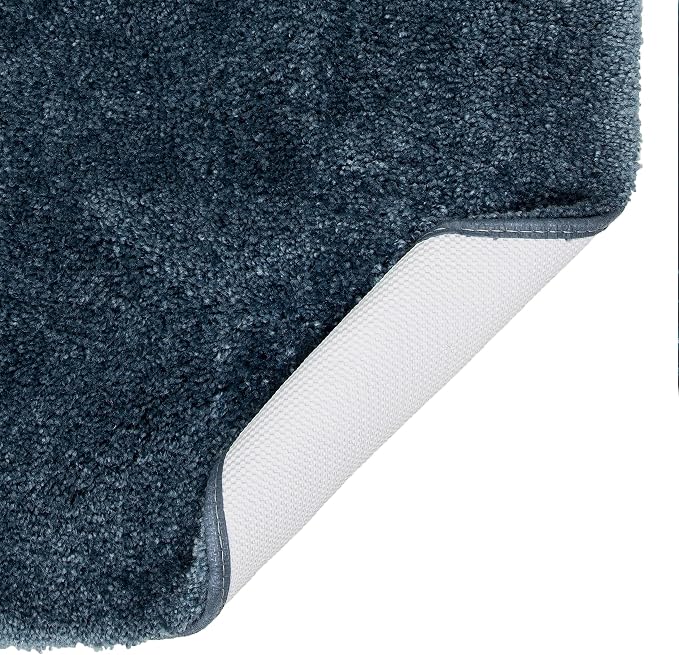 Mohawk Home Goliath Machine Washable Bath Mat 17" x 24" Slate