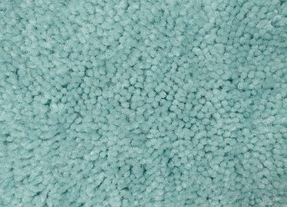 Garland Rug Traditional Nylon Washable Sea Foam 2 Bath Rugs (17" X 24", 21" X 34") - Soft, Absorbent, And Stylish for Your Bathroom