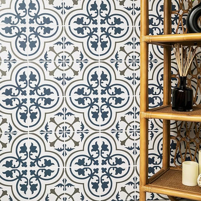 MSI Zenzibar Encaustic Sample Matte Porcelain Wall Tile for Bathroom, Floor Tile and Kitchen Backsplash