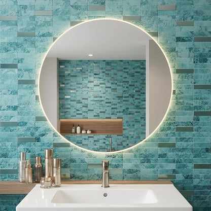 XUANINY Peel and Stick Tile Backsplash Self- Adhesive Wall Tiles Aluminum Mosaic Sticker for Kitchen (11.33"x11.92" Per Sheet, Pack of 10 pcs) (Dark Green 10)
