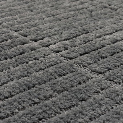 Mohawk Home Sanctuary Casual Solid Gray 1' 5" X 2' Bath Mat Perfect for Bathroom