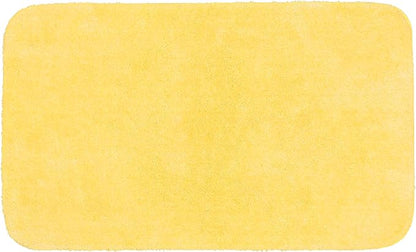 Garland Rug Traditional Nylon Washable Rubber Ducky Yellow 30" X 50" Bath Rug - Soft, Absorbent, and Stylish for Your Bathroom