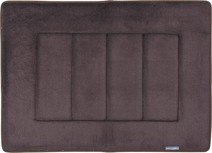 Ultra-Soft Extra-Thick Memory Foam Bath Mat (17 in x 24 in, Coffee Brown)