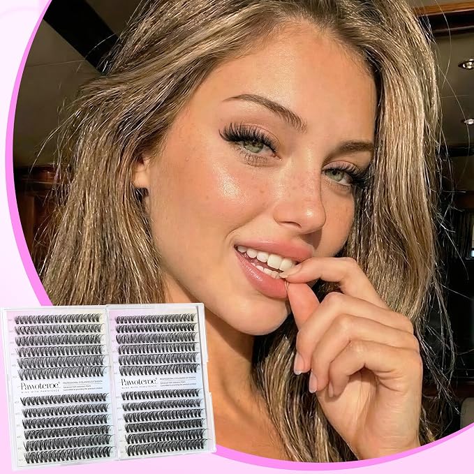 Lash Clusters 480pcs Individual Lashes 30D 40D Cluster Eyelash Extensions 11-16mm Eyelash Clusters Lash Extensions for Self Application (30D&40D, 0.07D, 11-16mm Value Pack)