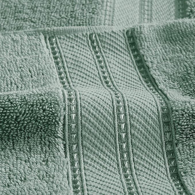 Modern Threads 4-Pack SpunLoft Bath Sheet White 35x70