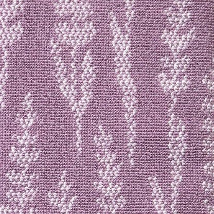 SKL Home Lavender Silhouette Hand Towel Set-2pc, Reversible, Purple | 100% Turkish Cotton. Soft & absorbent jacquard. For use in the bathroom, kitchen or bar & makes a great gift.
