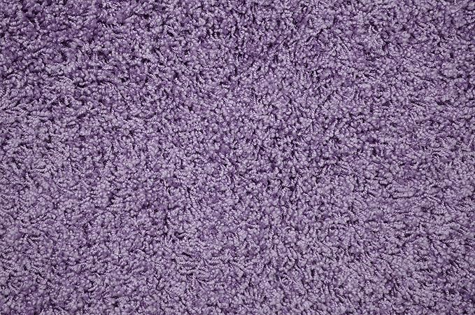 Garland Rug Jazz Nylon Washable 24 in. x 40 in. Purple Bath Rug Soft, Absorbent, and Stylish for Your Bathroom