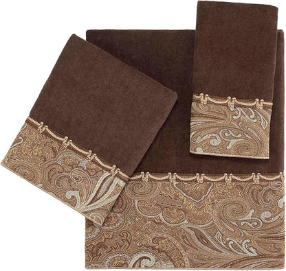 Avanti Linens 17892JAV Bradford Hand Towel, Java 30.00" x 16.00"