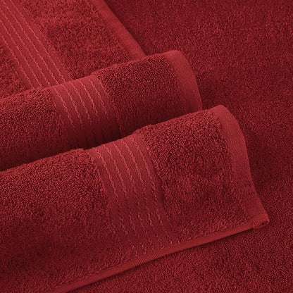 Elegant Comfort Premium Super Soft Highly Absorbent 1 Piece Oversized Bath Sheet - 40" x 80" inch, Luxurious Hotel Spa Quality 100% Turkish Cotton Extra Large Bath Towels for Adults, Burgundy