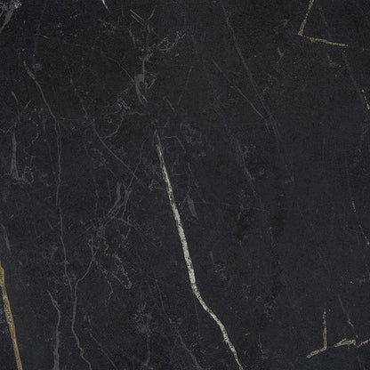 Daltile Perpetuo 12" x 12" Marble Look Porcelain Floor Tile in Matte Infinite Black for Kitchen, Bathroom, Living Room Floors | (13 PC Per Carton) (12.22 SQFT Per Carton)