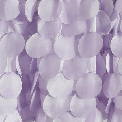 Lush Decor Gigi Valance Curtain Single 70" W x 14" L Lilac - Purple Valances for Windows - Vintage Kitchen Curtains - Glam Decor - Bathroom Valance