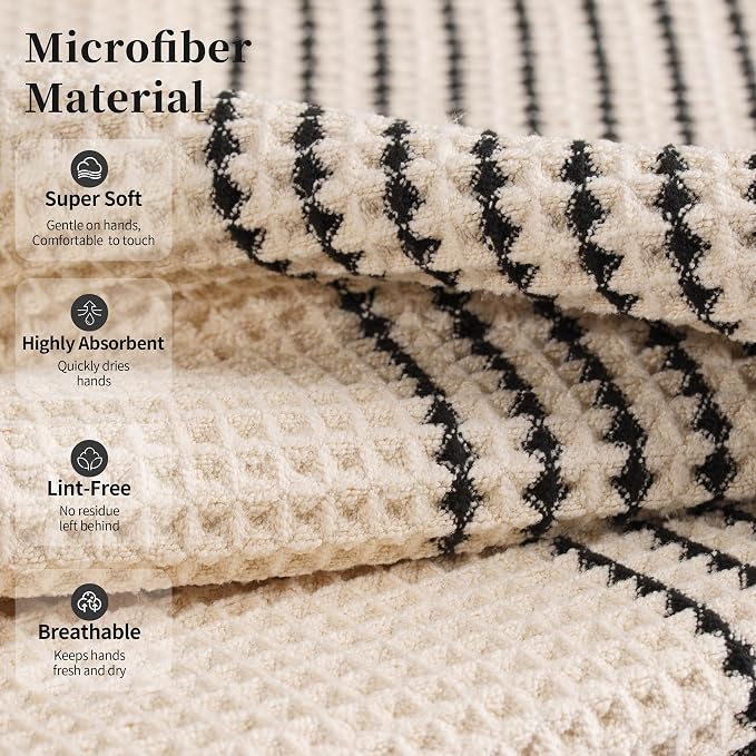 MICROFI New Microfiber Waffle Bath Towels, 2 Pieces, Soft, Absorbent, Fast Drying, Lint Free 430 GSM (30''x60''/76cm x 152cm)