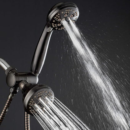 AquaDance Oil Rubbed Bronze High Pressure 3-Way 48-Setting Rain/Handheld Shower Head Combo – Angle Adjustable, Anti-Clog Jets, Tool-Free Installation-USA Standard Certified/Top U.S. Brand | Enjoy Two 6-Setting Rain & Hand Showerheads Separately or Toge...