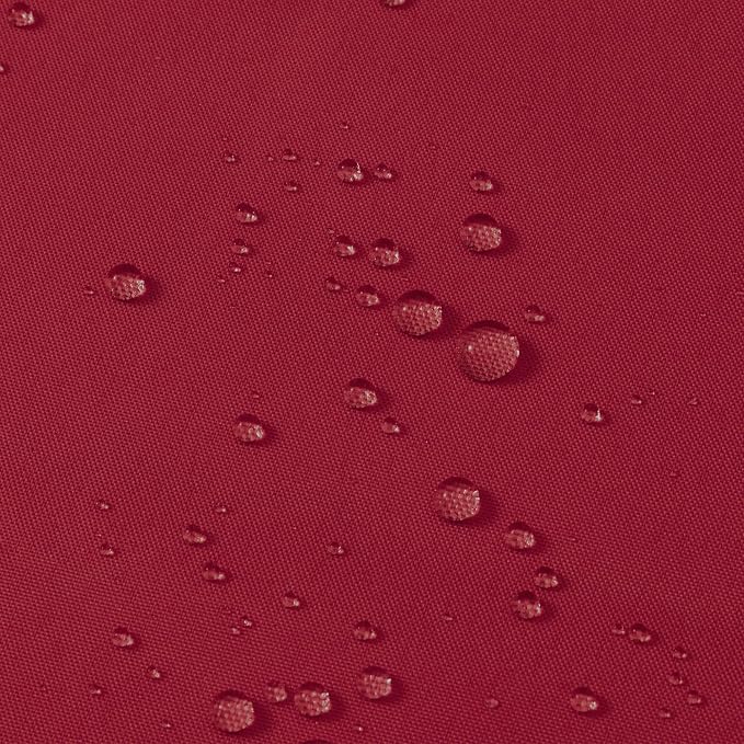 N&Y HOME Fabric Shower Curtain or Liner with Magnets, Red | Hotel Quality, Washable, Water Repellent, Cloth Shower Curtain with Grommets for Bathroom, Standard Size