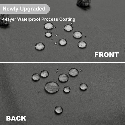 LilyCat Grey Farmhouse Tufted Floral Shower Curtain with Tassel, 72" x 72" | Waterproof Boho Fabric Shower Curtain Set with Hooks, Cute Rustic Vintage Bathroom Décor, Minimalist Cloth Bathroom Curtain