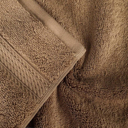 Superior Egyptian Cotton 800 GSM Plush & Absorbent, 9 Piece Set, Latte | Quick Dry, Soft Luxury Towel Set, Bath Essentials, Guest Bath, Spa, 3 Bath, 3 Hand, 3 Face Towel, Madeline Towels
