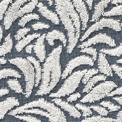 SKL Home Renan Hand Towel Set-2pc, 100% Turkish Cotton, Blue Oxford | 600 GSM weight. Spa-level quality. Soft & absorbent, textured jacquard. For the bathroom, kitchen, bar or any sink space.