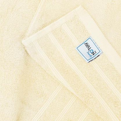 Avalon Towels Bath Towels Set of 4, Size 30 x 60 Inches - 60% Cotton, 40% Viscose Made from Bamboo, Soft and Absorbent, Thin and Quick Drying, Lightweight, Perfect for Daily Use