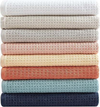 Tommy Bahama - Bath Towels, Soft & Highly Absorbent Bathroom Essentials, Oeko-Tex Certified (Northern Pacific Orange, 6-Piece)