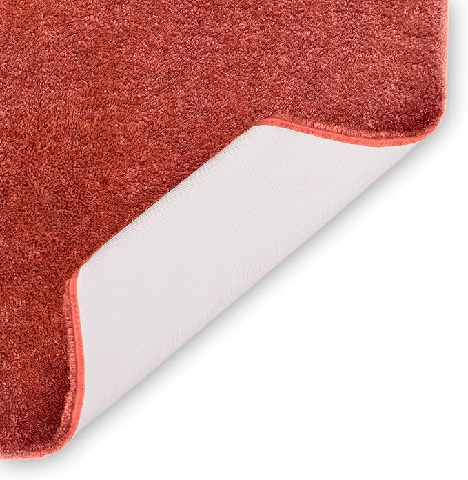 Mohawk Home Goliath Machine Washable Bath Mat 17" x 24" Cinnamon