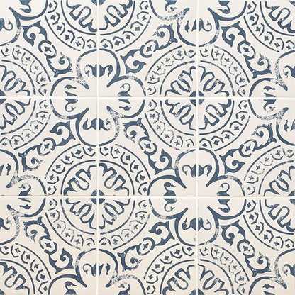 MSI Indigo Encaustic Sample Glazed Porcelain Wall Tile for Bathroom, Floor Tile and Kitchen Backsplash