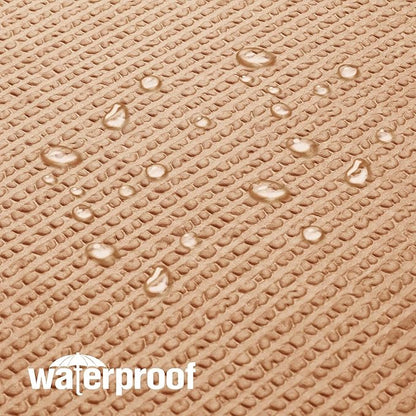 OVZME Berry Cute Shower Curtain, Embossed Textured Fabric Shower Curtain for Bathroom - Soft Cloth & Hotel Spa Luxury, Water Repellent, Machine Washable Shower Curtain, 72X72, Coral