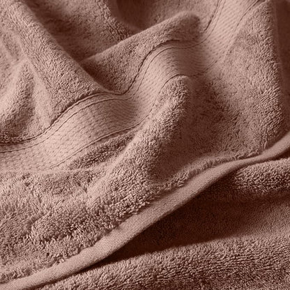 Superior Egyptian Cotton Ultra Plush & Absorbent, 6 Piece Set, Muted Mauve | Quick Dry, Soft Luxury Towel Set, Bath Essentials, Guest Bath, Spa, 2 Bath, 2 Hand, 2 Face Towels, Madeline Towels