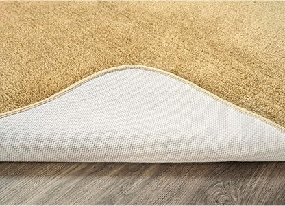 Garland Rug Traditional Nylon Washable Linen 3 Piece Set - Lid, Contour, Bath Rug - Soft, Absorbent, and Stylish for Your Bathroom