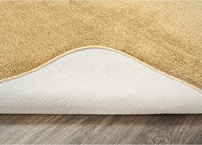Garland Rug Traditional Nylon Washable Linen 2 Bath Rugs (17" X 24", 21" X 34") - Soft, Absorbent, And Stylish for Your Bathroom