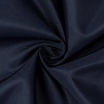 N&Y HOME Fabric Shower Curtain Liner with Weighted Magnets - Navy Blue Shower Curtain for Bathroom with Hotel Quality, Machine Washable, Water Repellent - Navy, 72x72
