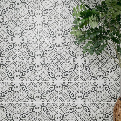 MSI La Paloma Encaustic Glazed Porcelain Floor Wall Tile Sample Flooring