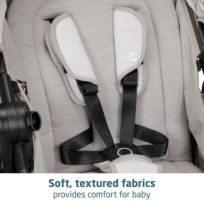 Maxi-Cosi Zelia 2 Luxe 5-in-1 Modular Travel System, New Hope Tan