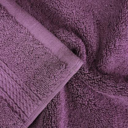 Superior Egyptian Cotton 800 GSM Plush & Absorbent, 9 Piece Set, Plum | Quick Dry, Soft Luxury Towel Set, Bath Essentials, Guest Bath, Spa, 3 Bath, 3 Hand, 3 Face Towel, Madeline Towels