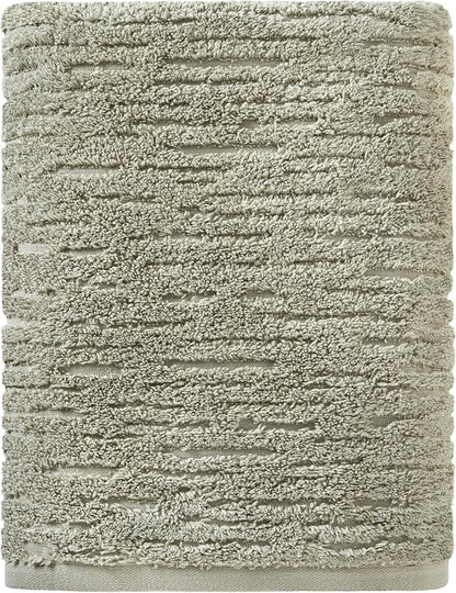 SKL Home CloudSoft Bath Towel, 100% Cotton Luxury, Sage | Premium spa-level quality. 600 GSM weight. Ultra plush & absorbent.
