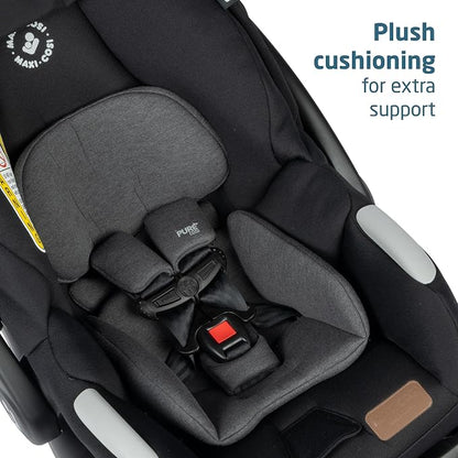Maxi-Cosi Zelia 2 Luxe 5-in-1 Modular Travel System, New Hope Black
