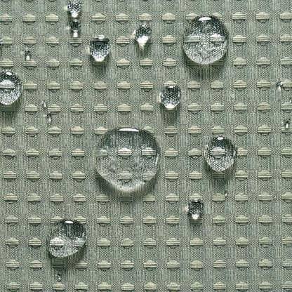 Barossa Design Sage Green Shower Curtain Waffle Weave - Hotel Luxury Heavyweight Thick Fabric Shower Curtains for Bathroom, Water Repellent, 71 x 72 inches