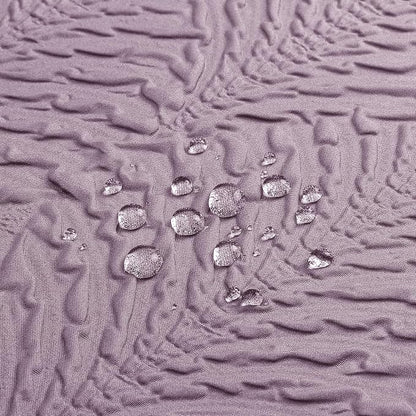 Lavender Shower Curtain for Bathroom, Farmhouse Bath Curtain 72x72 | Lavender Shower Curtain for Bathroom, 3D Leaf Embossed Textured Fabric Shower Curtain, Modern Farmhouse Bathroom Decor,