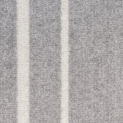 Nourison Home Nourison Essentials Grey Ivory 8' x Round Area Rug - Easy Clean, Non Shedding, Bed Room, Living Room, Dining Room, Kitchen (8' x Round)
