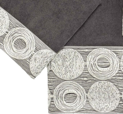 Avanti Linens - 3pc Towel Set, Soft & Absorbent Cotton Towels (Galaxy Collection, Granite)