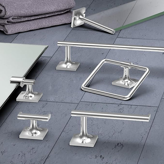 Gatco 5586 Waterline Glass Shelf, Chrome